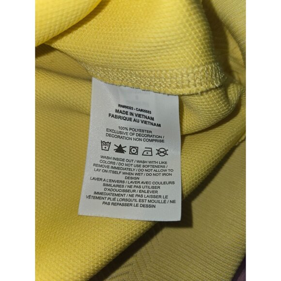 Nike Mens Dri-Fit Yellow 1/4 Zip Pullover Sweater Size Small NWT NEW - Picture 6 of 9